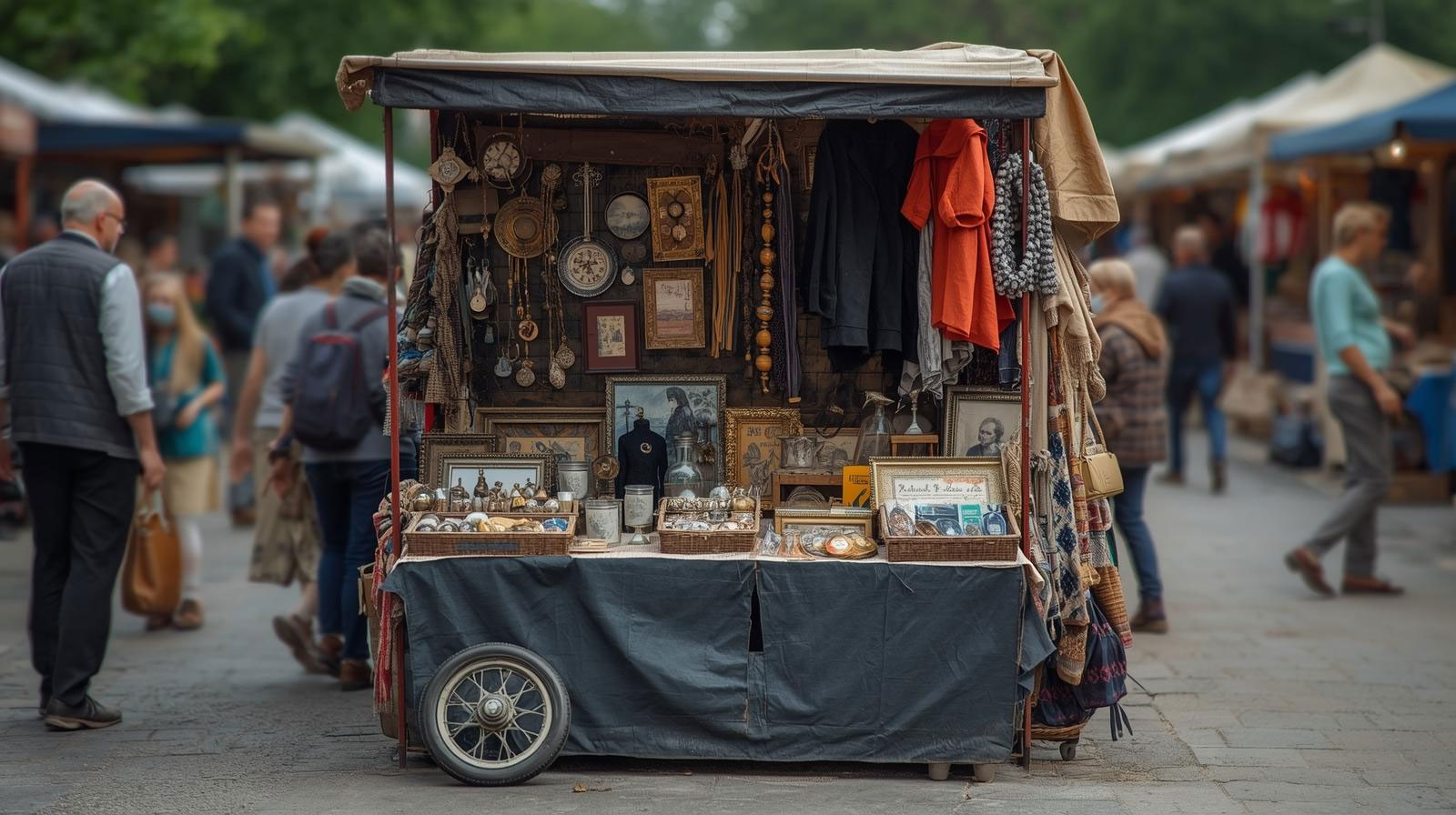 Serviceleistungen am Hausenhof Mitarbeiter der Dorfmeisterei und Bewohner verkaufen Gegenstände aus der Haushaltsauflösung auf dem Flohmarkt oder über das Internet