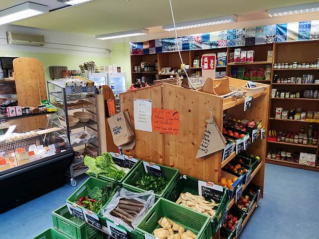 Der Dorfladen am Hausenhof wird durch Bewohner und Mitarbeiter geführt