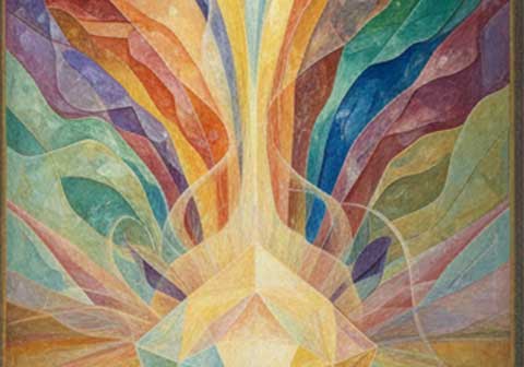 Der Farbengedanke anthroposophisch ausgedrückt im Menschenbild