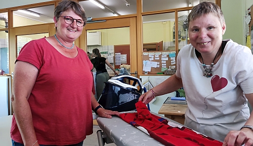 Wäscherei Mitarbeiter am Hausenhof