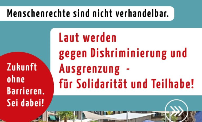 Menschenrechte sind nicht verhandelbar