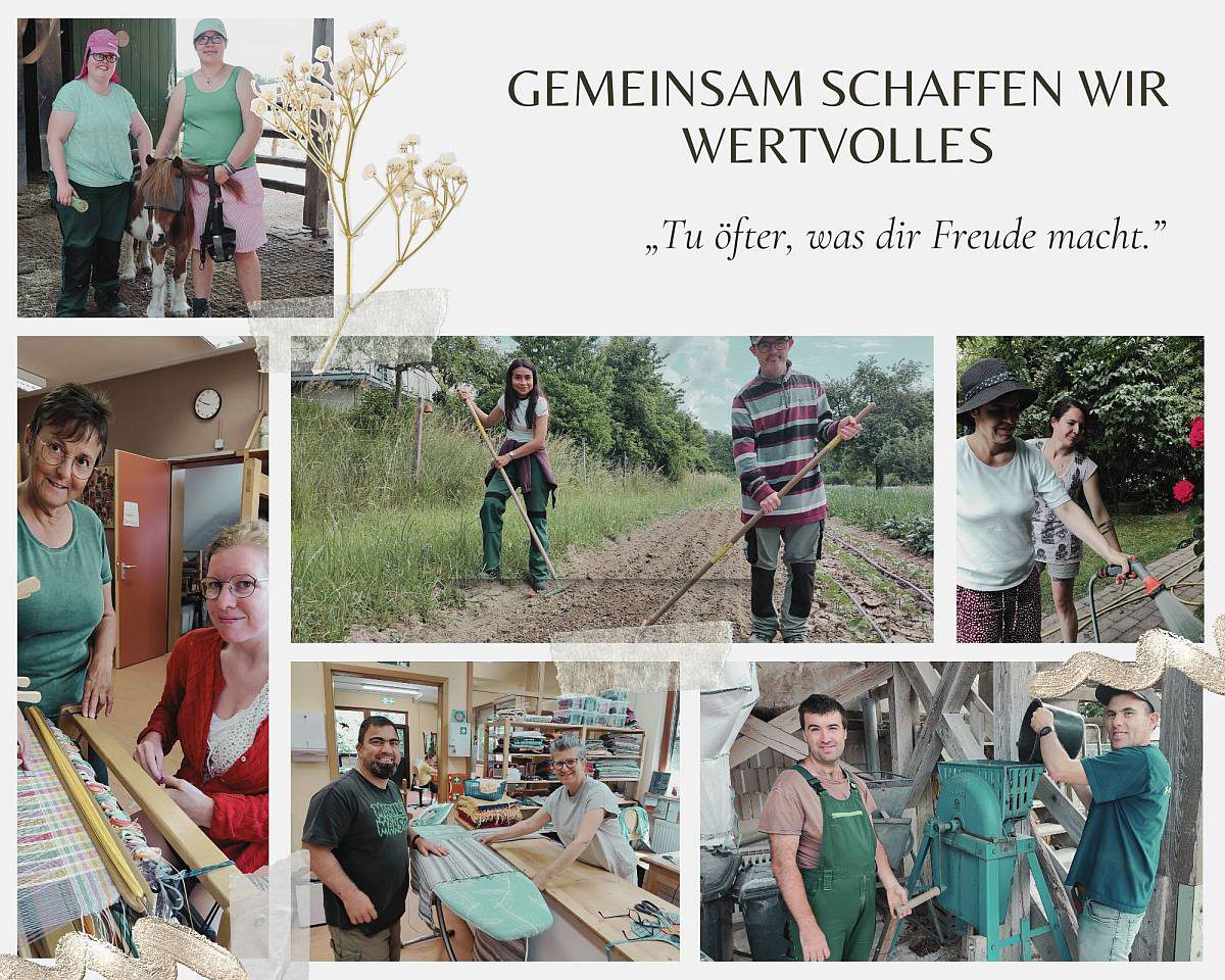 Werkstätten am Hausenhof - abwechslungsreichen und sinnstifftende Arbeit